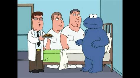 cookie monster family guy rehab